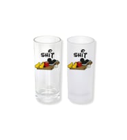 Ghostbastır Design Mickey Mouse Buzlu / Buzsuz Seçenekli Rakı Bardağı – 1 Adet Şık Sunum Bardağı 0196