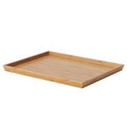 Tepsi, Bambu, 25x33 cm