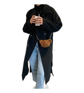 Teddy Minibag Peluş Dokuma Çanta