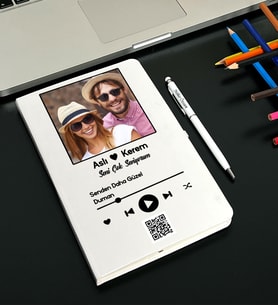 Kişiye Özel Deri Tasarım Defter TS54