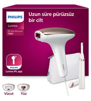 PHİLİPS LUMEA 7000 SERİSİ BRI921/00 IPL TÜY ALMA, TÜY KISALTICI,VÜCUT VE YÜZ İÇİN 2 BAŞLIK, ÇANTA