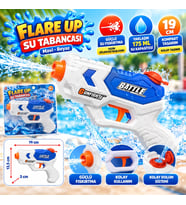 19 cm Su Tabancası Mavi - Beyaz