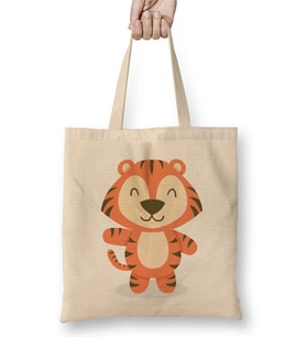 Baby Animal - Tigre Bez Çanta Uzun Saplı