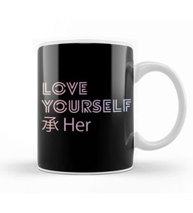 Bts Love Yourself Bts Bangtan Boys Kupa Bardak Porselen