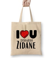 Zinedine Zidane Artwork Bez Çanta Uzun Saplı
