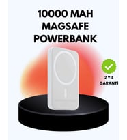 Ultra İnce Manyetik Powerbank Hızlı Şarj, Güçlü Tutuş, 10000 mAh Kapasite