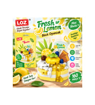 LOZ Limonlu Pasta 160 Parça Yapı Blokları Mini Block Oyuncak