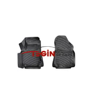 Citroen Berlingo Panelvan 2 Parça 2010 3D Havuzlu Paspas Siyah (Karışık)