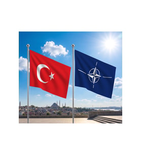 TRY Raşel Kumaş Bayrak ve Türkiye Cumhuriyeti Alpaka Kumaş Bayrak 2'li set 70x105