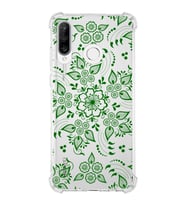 Huawei P30 Lite  Köşe Korumalı Antişok Kapak Nostalji Desen Tasarımlı Şeffaf  Kılıf