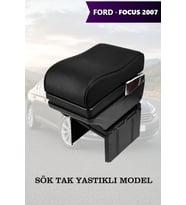 focus 2007 kol dayama Yastıklı Siyah Lüks geniş model Deri