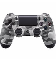 Ps4 Dualshock 4 V2 Gamepad Gri Kamuflaj Yeni Nesil Kol (Gri - Mavi)