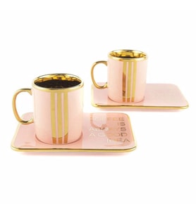 Mikasa Moor Pinky 2 li Kahve Fincanı