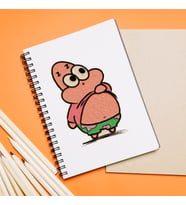 Sünger Bob & Petrick Tasarımlı Defter