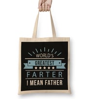 Worlds Greatest Farter 04 Bez Çanta Uzun Saplı