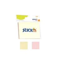 Hopax Stickn Yapışkanlı Not Kağıdı 76X102 Mm 2 Pastel Renk 100 Yaprak