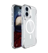 Lexroo iPhone 16 Plus Kılıf M-safe Şarj Özellikli T-Max M-safe Kılıf - Şeffaf