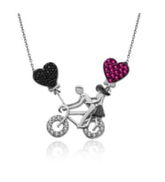 ADALAR 925 AYAR GÜMÜŞ KOLYE (Karışık)