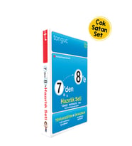 Tonguç Akademi Yayınları 7'den 8'e Hazırlık Seti (2 Kitap)