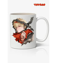 My Hero Academia Katsuki Bakugo Temalı Beyaz Kupa Bardak Sevgiliye Arkadaşa Hediye
