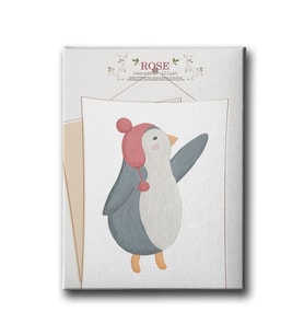 Penguen Canvas Tablo MİND546