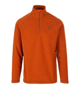 Trespass MAFLMFN20001 KEYNOTE - MALE FLEECE AT100 Burnt Orange Erkek Polar (Turuncu)