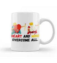 Funny Gift Heart And Mind Overcome All
