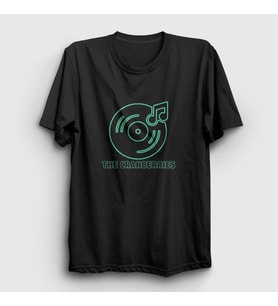 Presmono Unisex Siyah Music The Cranberries T-Shirt 174417tt