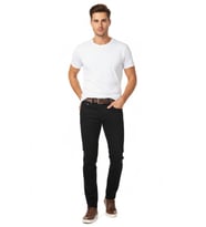 Erkek Silim Fit Jeans Model Pantolon 310 BGL-ST04976 (Siyah)