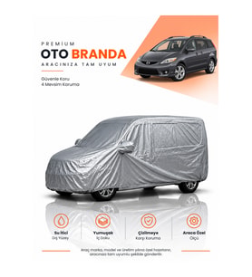 MAZDA MAZDA5 (2010-2018) KOMBİ Uyumlu Araba Brandası Oto Branda Araba Örtüsü Araç Çadırı
