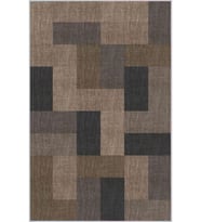 Eliana Home Baskılı, Yıkanabilir Kaymaz Taban Salon Halısı LNA0152-SD368 100x150 cm (Bej)