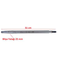 E-Yük Arabası Arka Aks 16 Freze 51 Cm İth