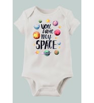 Unisex You Space Bebek Body