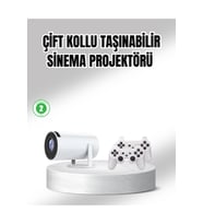 Yüksek Çözünürlük 4K Kablosuz Projeksiyon Cihazı Bluetooth 5.0