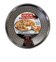 Emrullah EMR PT34 Metal Pizza Tepsisi 34 cm (Siyah)