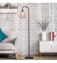 RİOLİGHT RETRO KAFESLİ LAMBADER (Siyah)