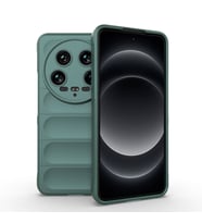 Xiaomi Mi 14 Ultra Uyumlu Kılıf Esnek TPU Oyuklu Arka Yüzey Tasarımlı Zore Etnik Silikon Kapak