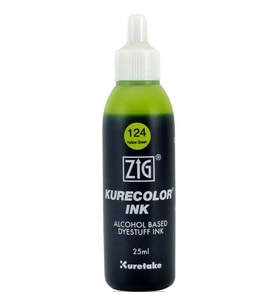 Zig Kurecolor Ink Alkol Bazlı Mürekkep (124) 125 YELLOWGREEN 