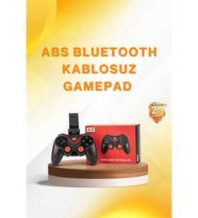 Kablosuz Bluetooth Gamepad PC Android TV Uyumlu Oyun Kumandası