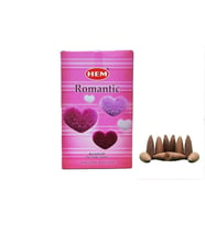 Hem romantic 2 paket toplam 20 adet geri akış konik tütsü