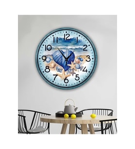 bilge Tasarım Retro Duvar Saati 40 x 40 CM (Karışık)
