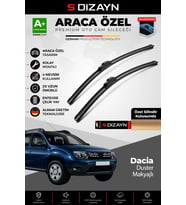 Dacia Duster Ön Cam Silecek Seti 2014-2018 Premium Araca Özel 60-45 Cm A+ Kalite