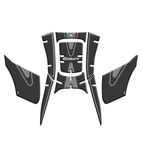 Musatti Glamaro Max 125 2024 - 2026 Uyumlu Tank Pad Set 002