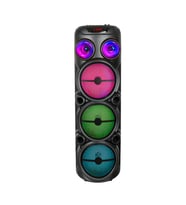 Lexroo GD-2887 Dijital LED Göstergeli Mikrofonlu RGB TWS 8 inç Stereo Bass Kablosuz Karaoke - Siyah