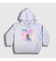 Presmono Unisex Çocuk Beyaz Lover V2 Taylor Swift Kapüşonlu Sweatshirt 311982tt