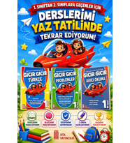 1. Sınıftan 2.Sınıfa Geçenler İçin Derslerimi Yaz Tatilinde Tekrar Ediyorum Seti -8