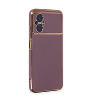 Xiaomi Poco M5 Kılıf Volet Silikon - Mor