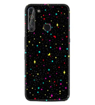 Casper Via X20 Kılıf Silikon Desen Puantiye ve Ay 1726