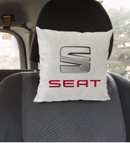 BK Gift Seat Tasarımlı Kare Araç Koltuk Yastığı-1