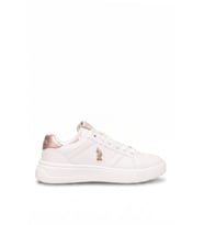 U.S. Polo Assn. A101946743 5F Exxy 5PR Kadın Klasik Sneaker Beyaz
